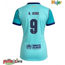 Camiseta Barcelona Gabriel Jesus #9 Tercera Equipación para mujer 2026-27 manga corta